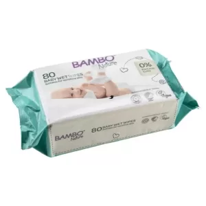 Lingettes Bambo Nature sans parfum x80