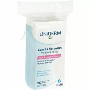 Gilbert Carrés de soin visage & corps 100 carrés