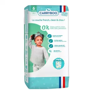 Carryboo Couches Jumbo taille 6 (16-30kg) 36 couches