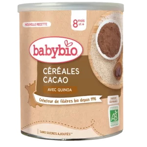 Babybio Céréales cacao 220G