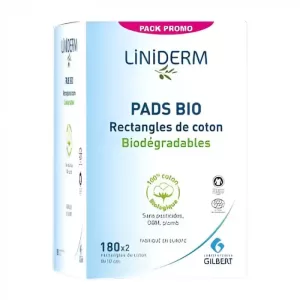 Promo Pack Gilbert Coton Pads 180 unités x2