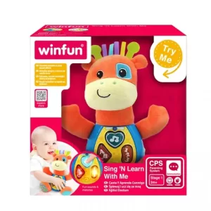 Winfun Peluche jirafa musical