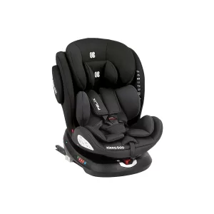 Kikkaboo Siège auto 0-1-2-3 (0-36 kg) Felix Noir ISOFIX