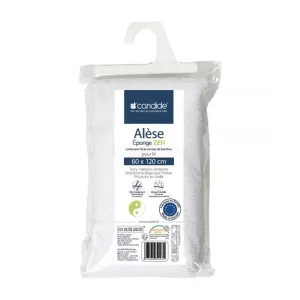 Candide Alèse Pour lit 120x60cm 100% coton Blanc