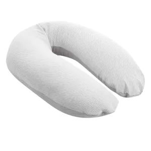 Doomoo Coussin de Grossesse et d'allaitement buddy classic light grey