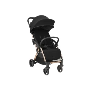 Poussette fermeture automatique Eden Black kikkaboo