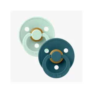 Bibs Set de 2 sucettes Nordic Mint/Forest Lake 0-6 mois