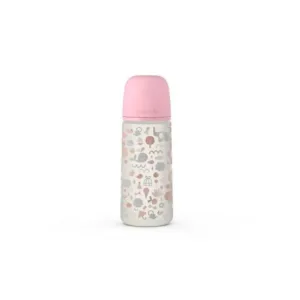 Suavinex Biberon avec Tétine Symétrique SX PRO 6m+ 360ml - Rose